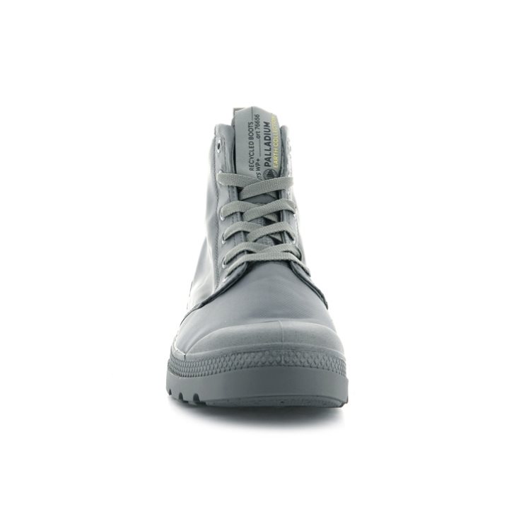 Palladium Pampa Lite+ Recycle WP+ Men's Boots Grey | UK J257-IXA